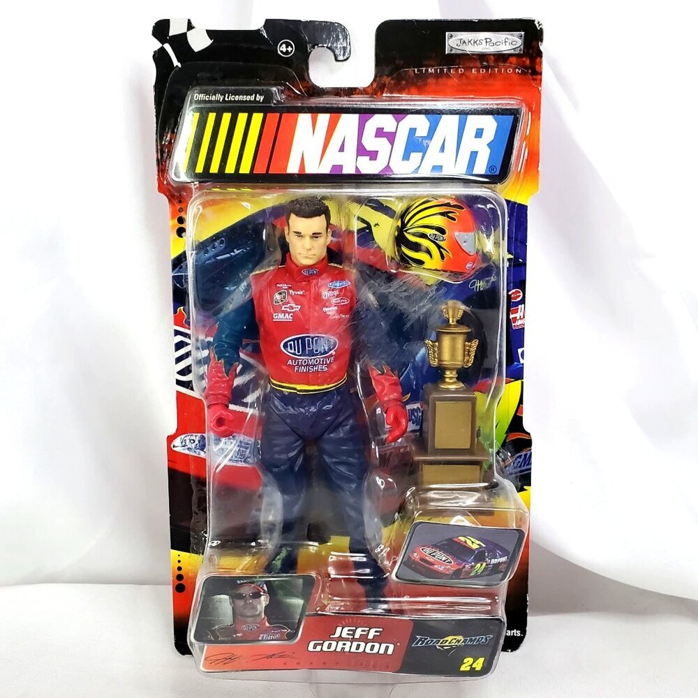 Jeff Gordon NASCAR 2003 Action Figure Limited Edition By Jakks Pacific